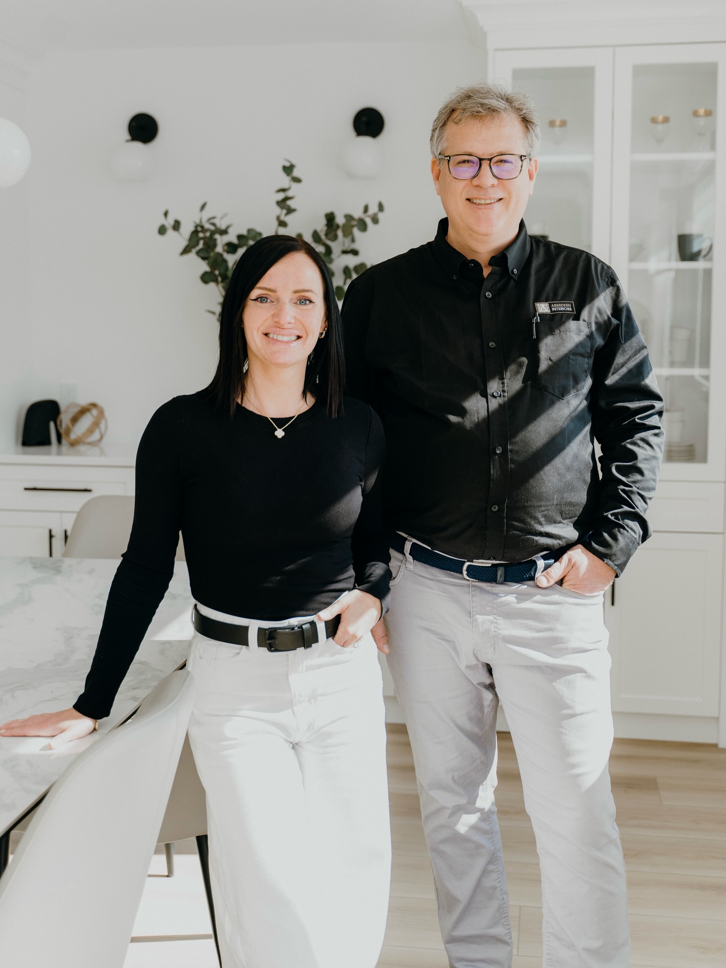 Tiffany Interiors design team in a finished kitchen